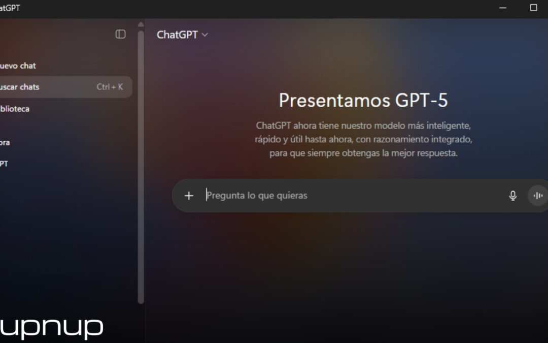 ¡Conoce al nuevo ChatGPT-5: más rápido, más listo y con mejor memoria!