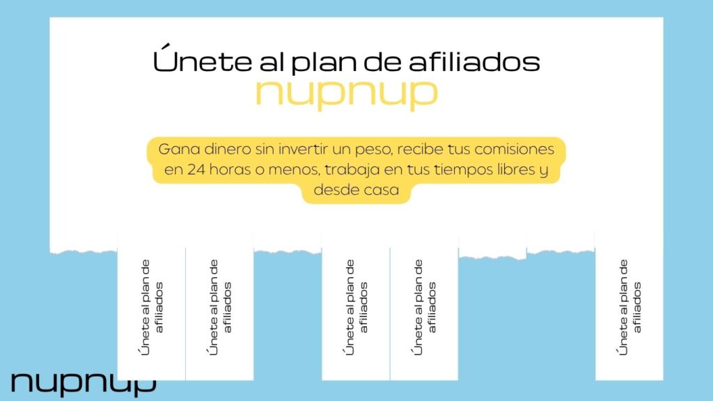 Plan de afiliados nupnup